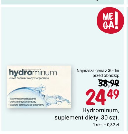 Tabletki Hydrominum promocja