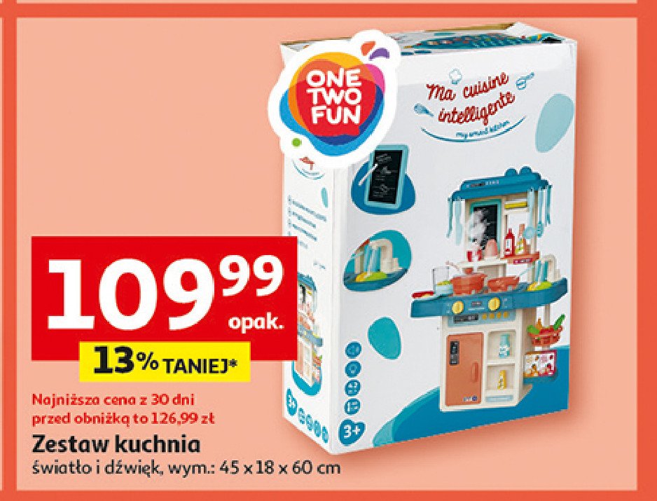 Zestaw kuchnia One two fun promocja