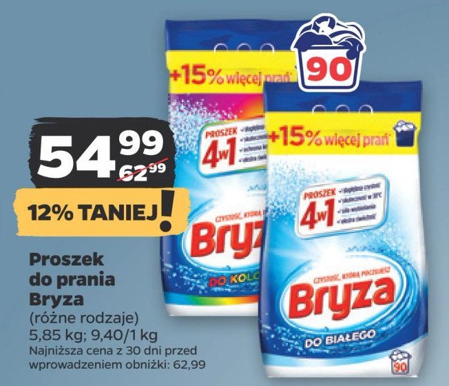 Proszek do białego 4w1 Bryza promocja