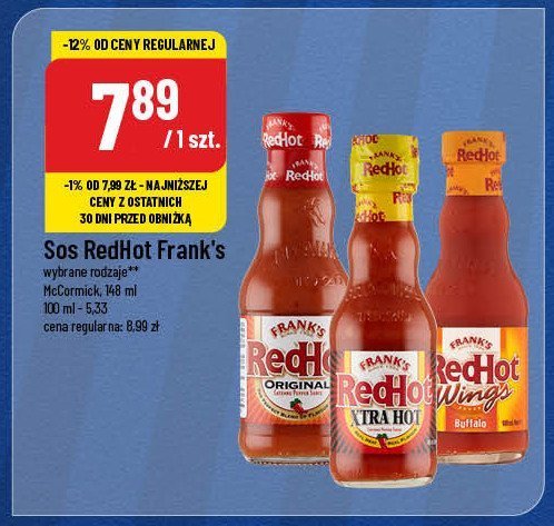 Sos original Frank's red hot promocja