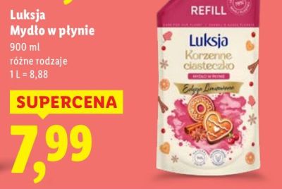 Mydło w płynie Luksja promocja w Lidl