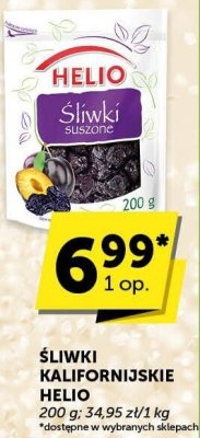 Śliwki kalifornijskie Helio promocja w Euro Sklep