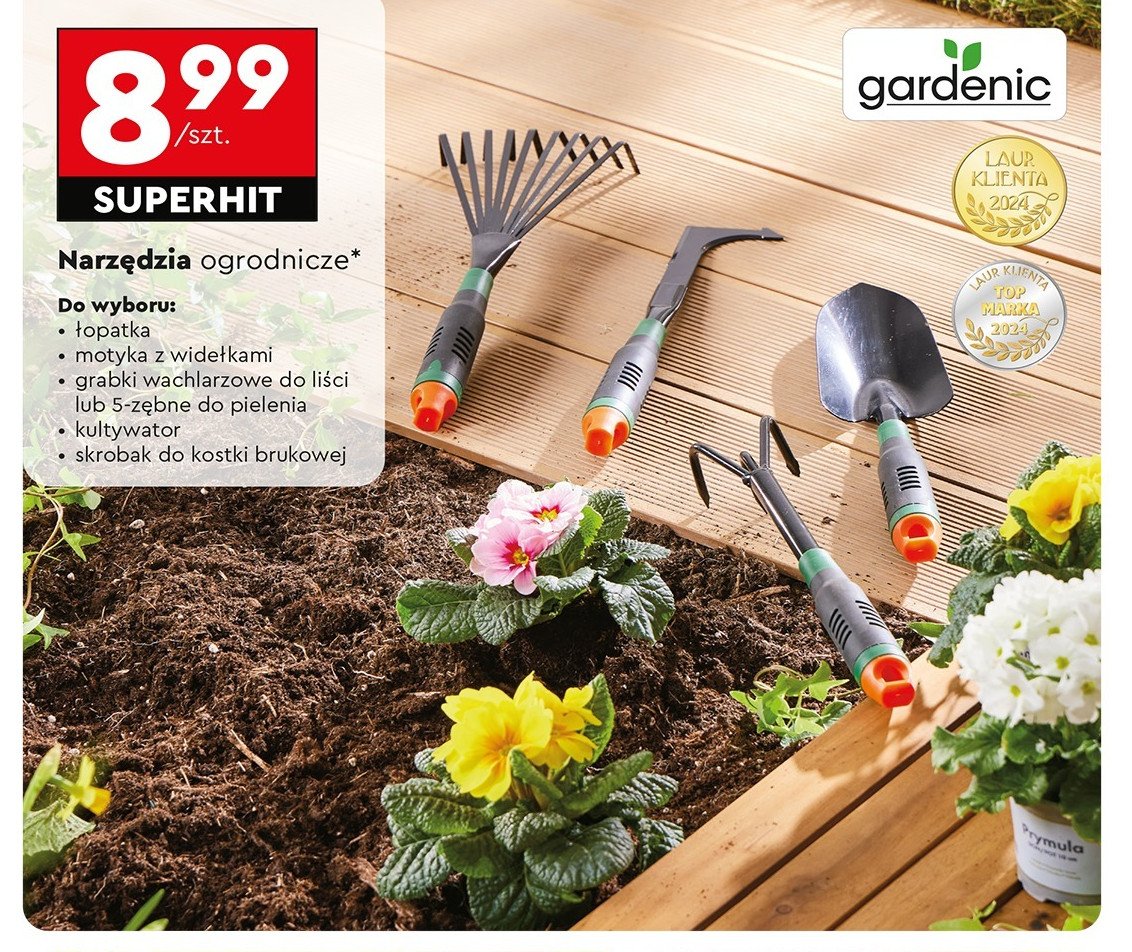 Łopatka Gardenic promocja w Biedronka