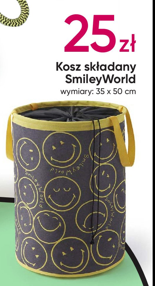 Kosz składan smileyworld 35 x 50 cm promocja