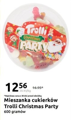 Mieszanka cukierków Trolli Christmas Party promocja w Action