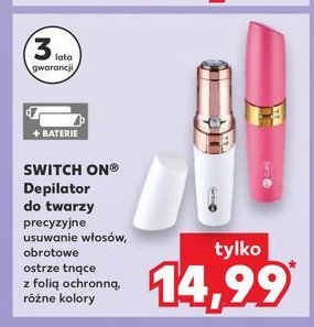 Depilator do twarzy Switch on promocja