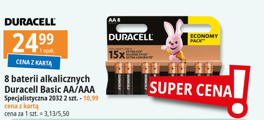 Baterie cr 2032 Duracell promocja