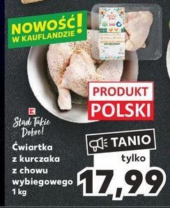 Ćwiartka z kurczaka z chowu wybiegowego K-classic stąd takie dobre! promocja
