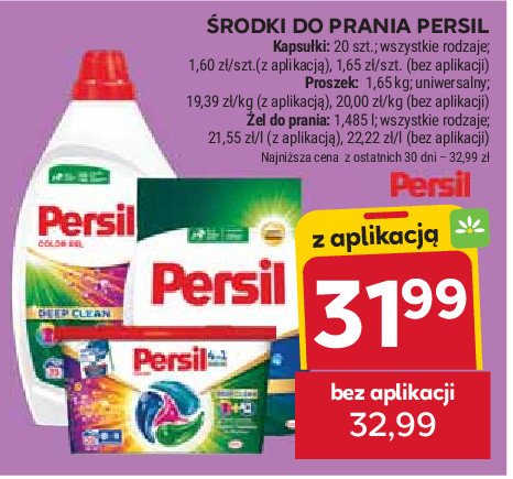 Kapsułki do prania color Persil promocja