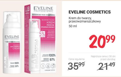 Krem do twarzy przeciwzmarszczkowy promocja w Rossmann