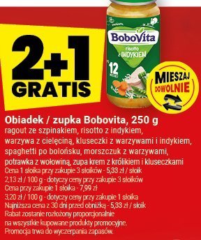 Obiadek / zupka Bobovita, 250 g promocja w Twój Market