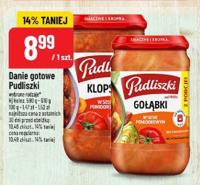 Danie gotowe Pudliszki promocja w POLOmarket
