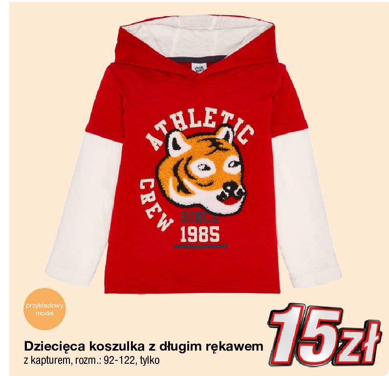 Koszulka dzieci臋ca z d艂ugim r臋kawem 92-122 promocja