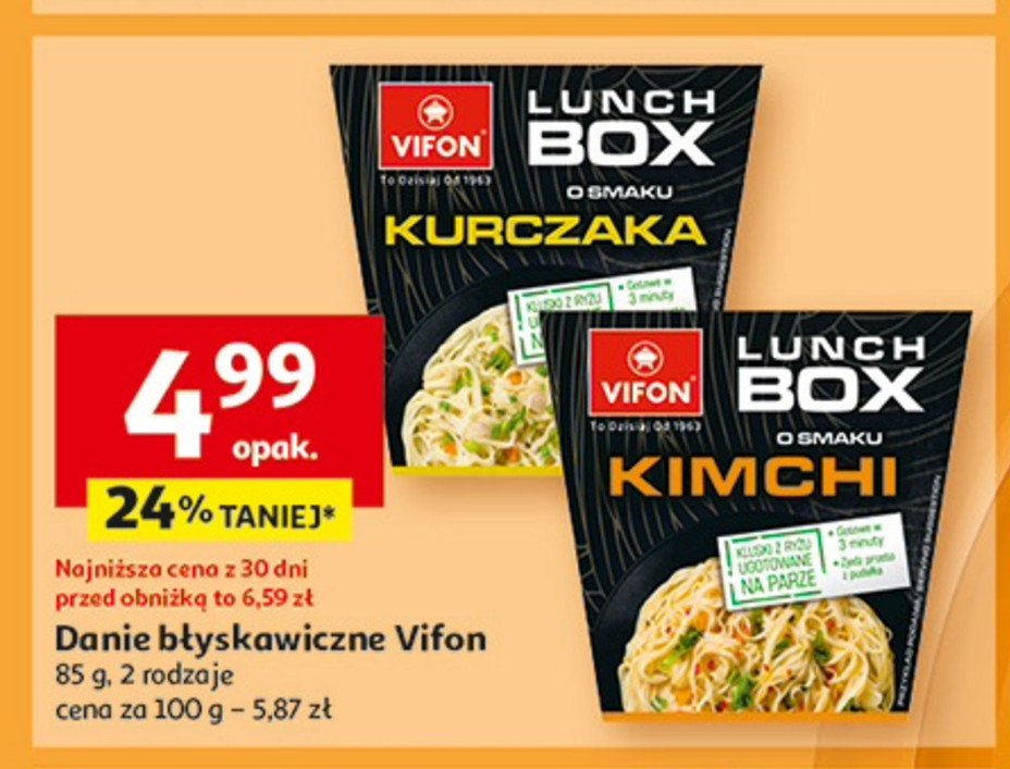 Danie kimchi Vifon promocja