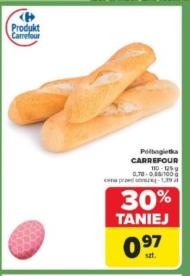 Połbagietka Carrefour promocja
