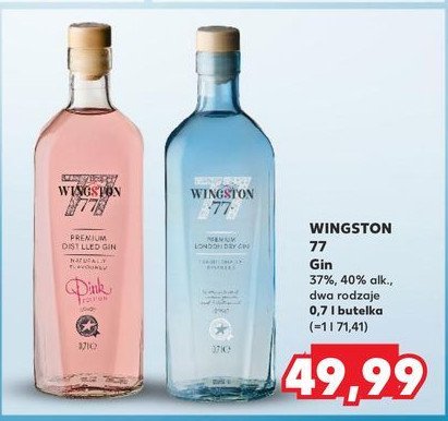 Gin Wingston 77 pink promocja