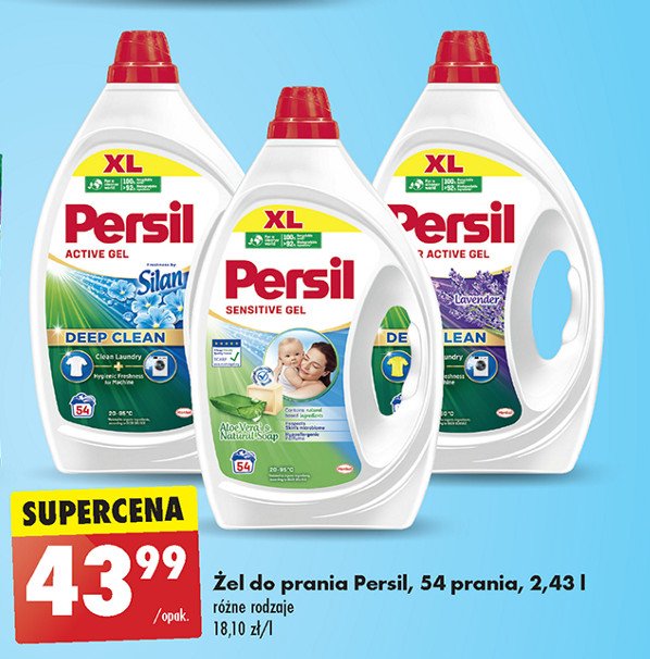 Żel do prania Persil sensitive gel promocja