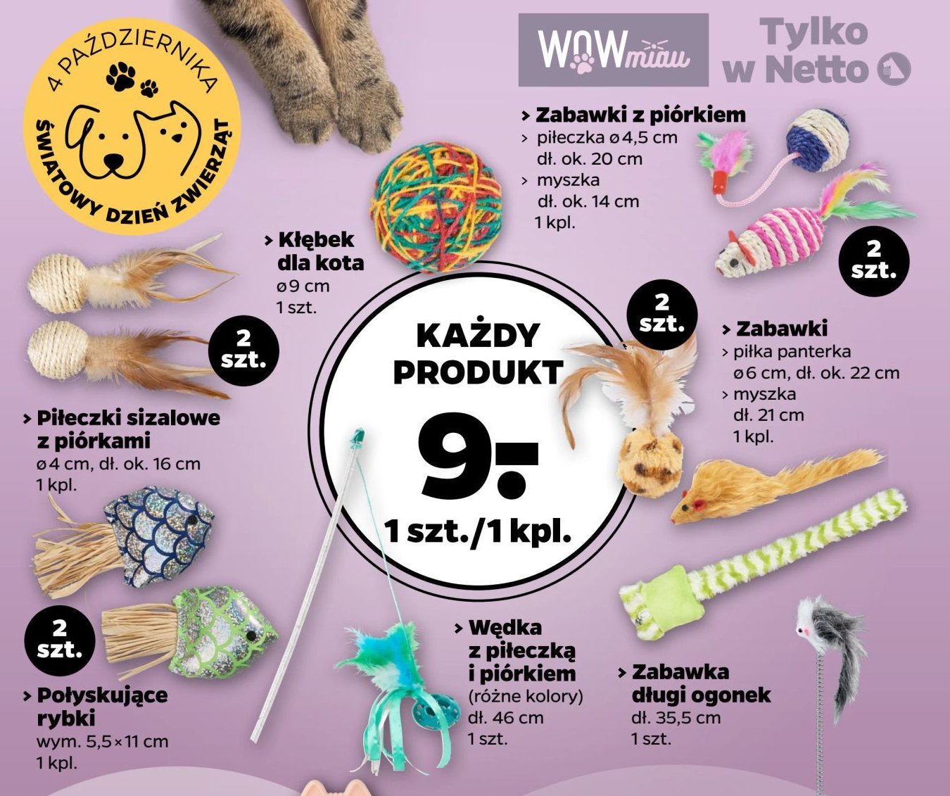 Myszka 14 cm promocja