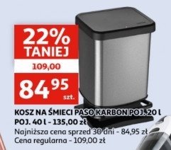 Kosz paso 40 l Rotho promocja