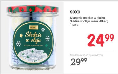 Skarpetki męskie Śledzie w oleju, rozm. 40-45 promocja w Rossmann