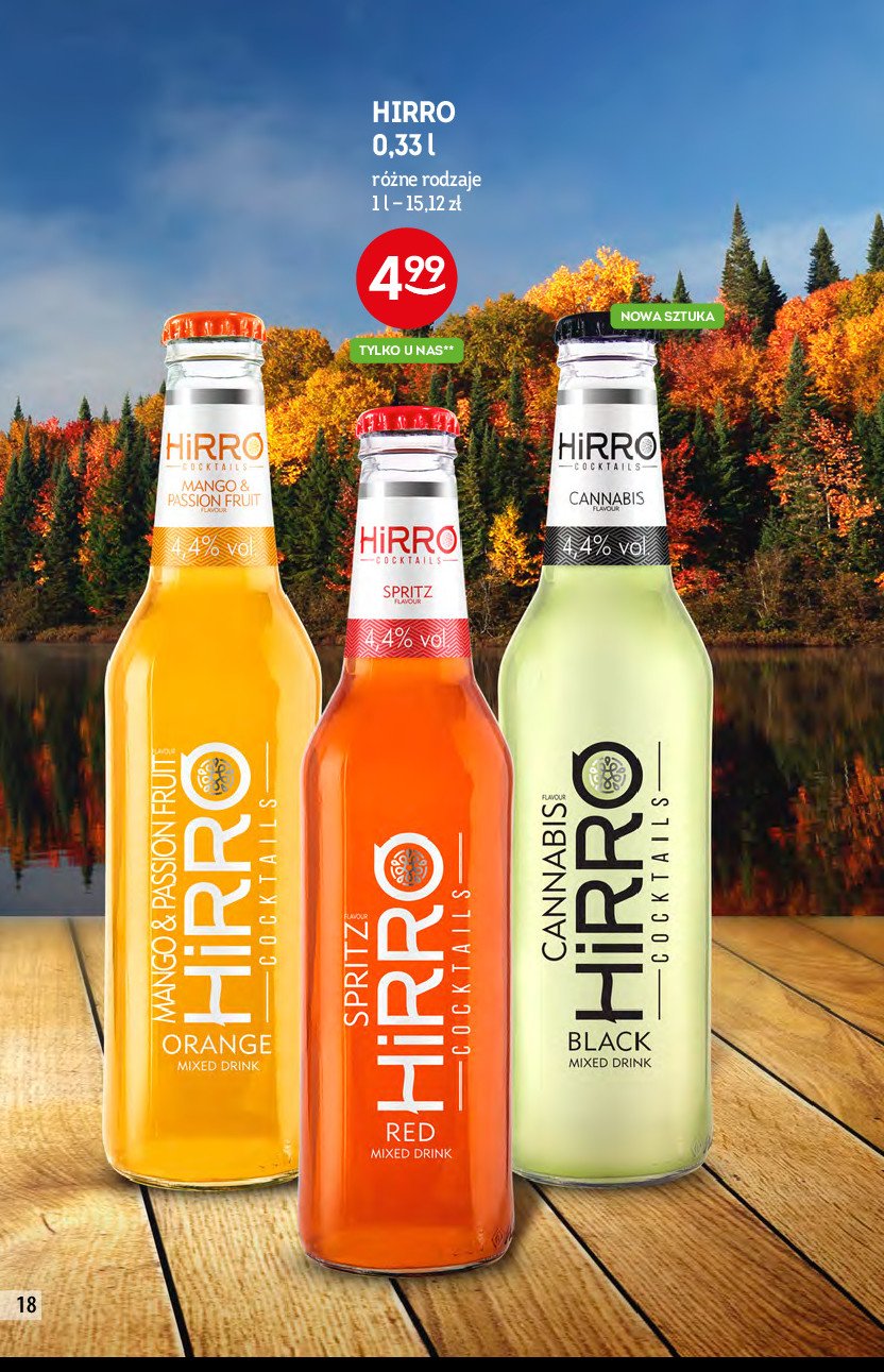 Drink orange Hirro promocja