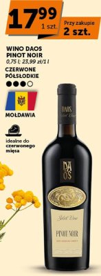 Wino Daos Pinot Noir promocja w ABC
