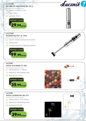 Waga kuchenna ŁUCZNIK PT-852 promocja w HIPPER.pl