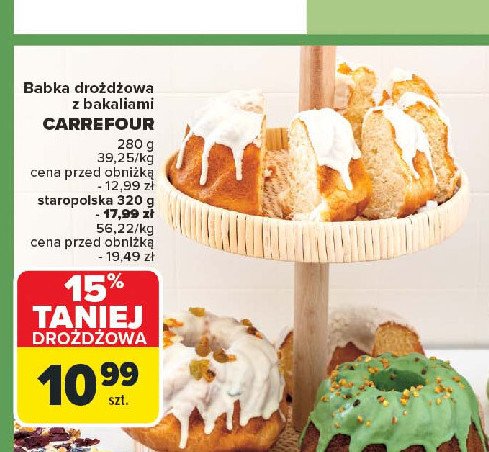 Babka dro偶dzowa Carrefour promocja