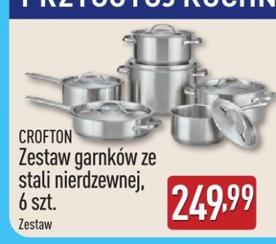 Zestaw garnków promocja w Aldi