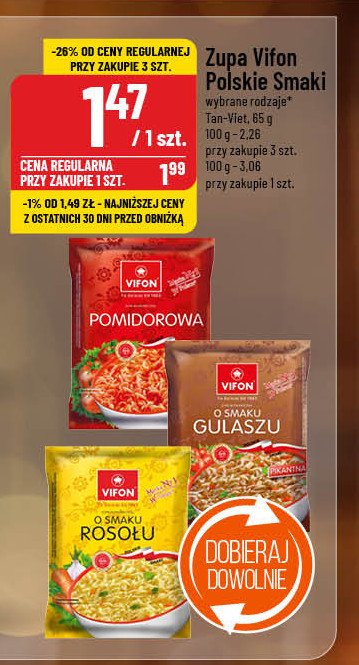 Pomidorowa Vifon promocja w POLOmarket