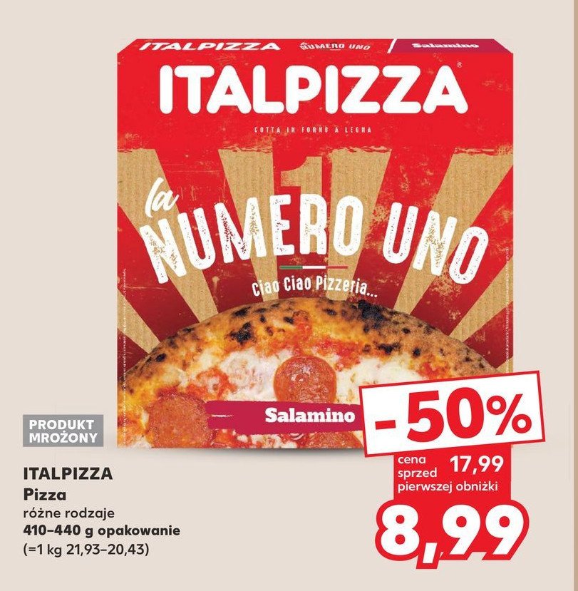 Pizza salamino ITALPIZZA promocja