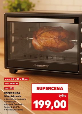 Minipiekarnik eko007 Esperanza promocja w Kaufland