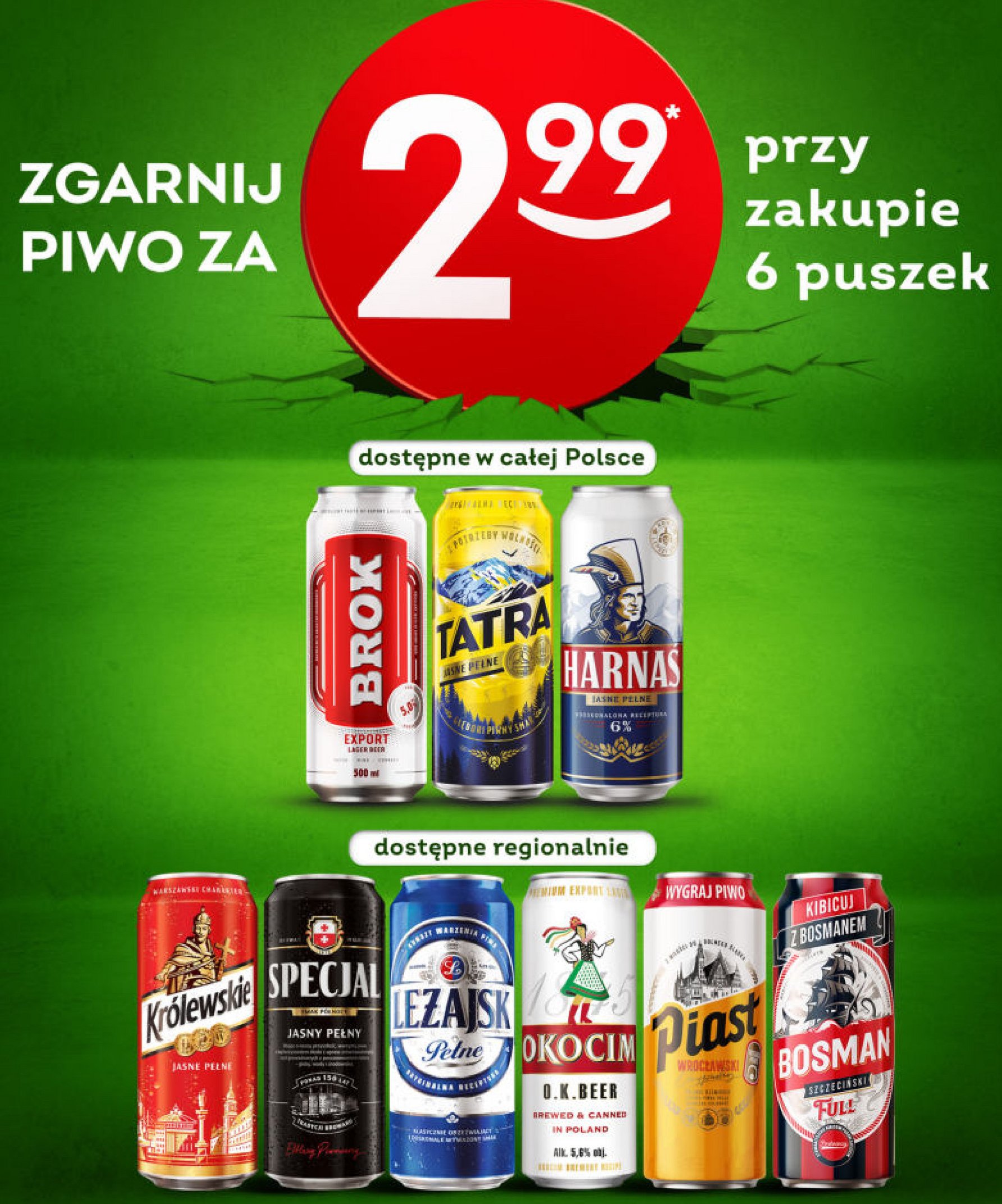 Piwo Królewskie 1846 promocja w Żabka