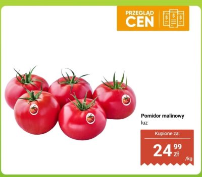Pomidor malinowy luz promocja w Dino