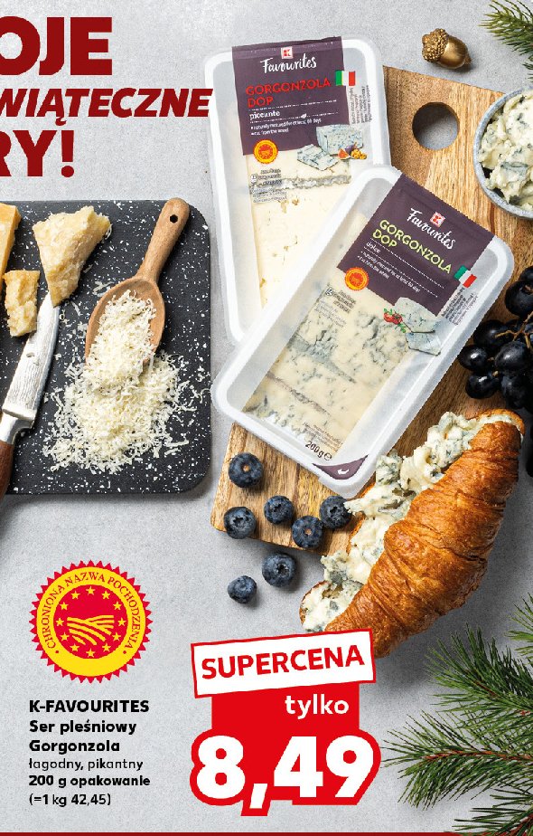 Ser gorgonzola K-classic favourites promocja