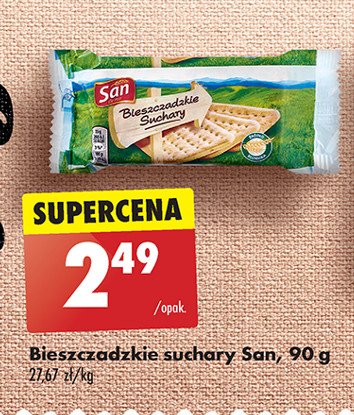 Suchary San bieszczadzkie promocja