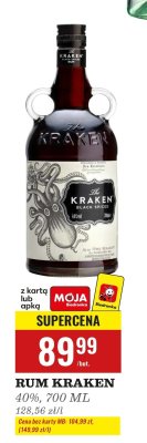 Rum Kraken 700 ml promocja