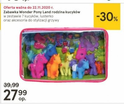 Zabawka wonder pony land z akcesoriami promocja
