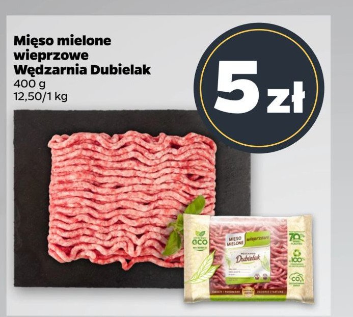 Mięso mielone wieprzowe Wędzarnia dubielak promocja