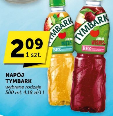 Napój Tymbark wybrane rodzaje promocja w Groszek