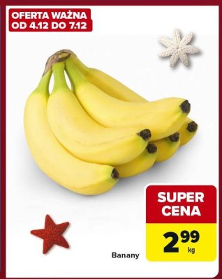 Banany promocja w Carrefour Express