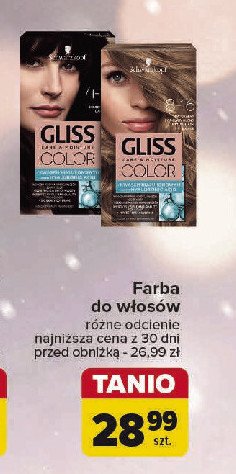 Krem koloryzujący 4-13 Schwarzkopf gliss color promocja