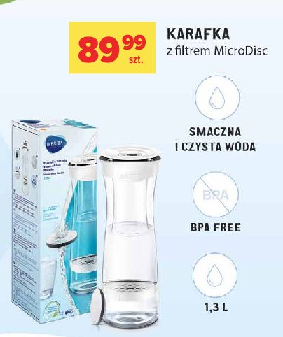 Karafka filtruj膮ca Brita microdisc promocja