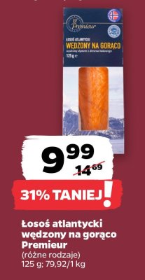 Łosoś atlantycki wędzony na gorąco  promocja w Netto