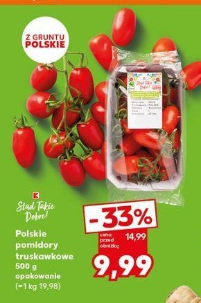 Pomidory truskawkowe K-classic st膮d takie dobre! promocja