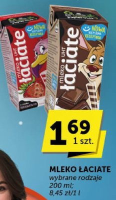 Mleko łaciate promocja w Groszek