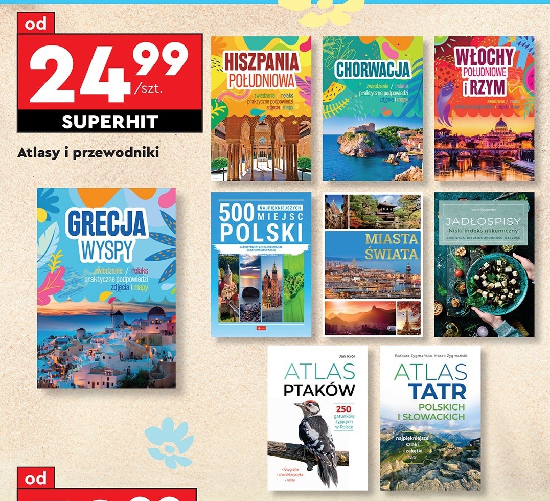 Włochy południowe i rzym promocja w Biedronka