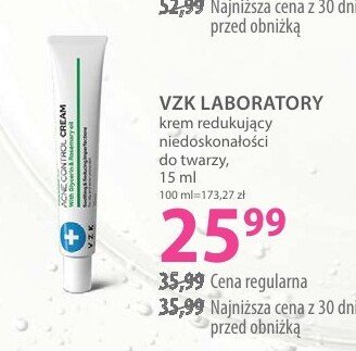 Krem redukujący niedoskonałości do twarzy promocja w Hebe