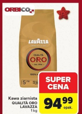 Kawa ziarnista promocja w Carrefour