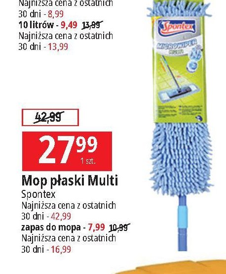 Mop microwiper multi zapas Spontex promocja
